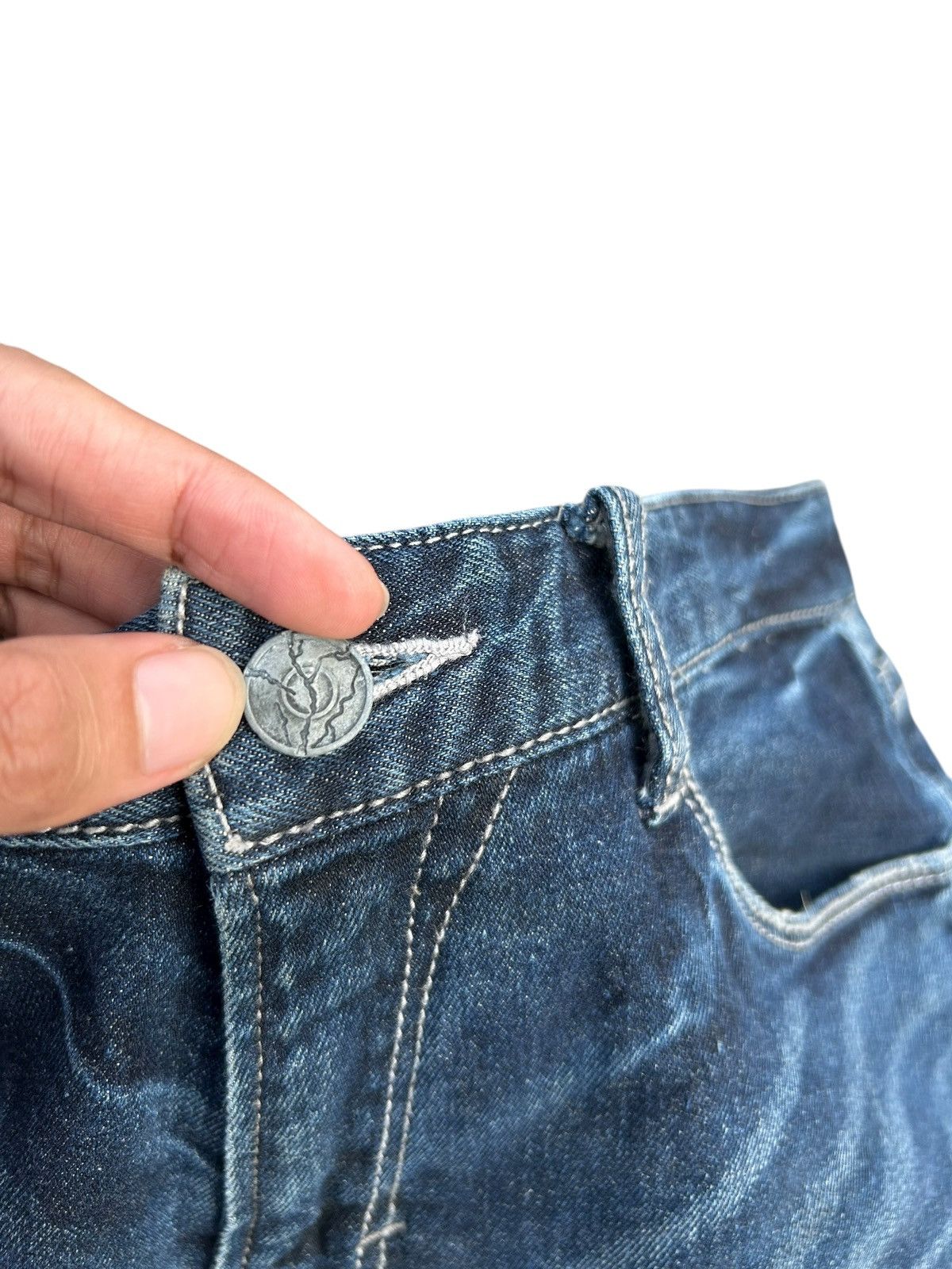 GOSTAR DE FUGA Gostar De Fuga Japanese Distressed Denim Jeans Size US 30 / EU 46 - 11 Thumbnail