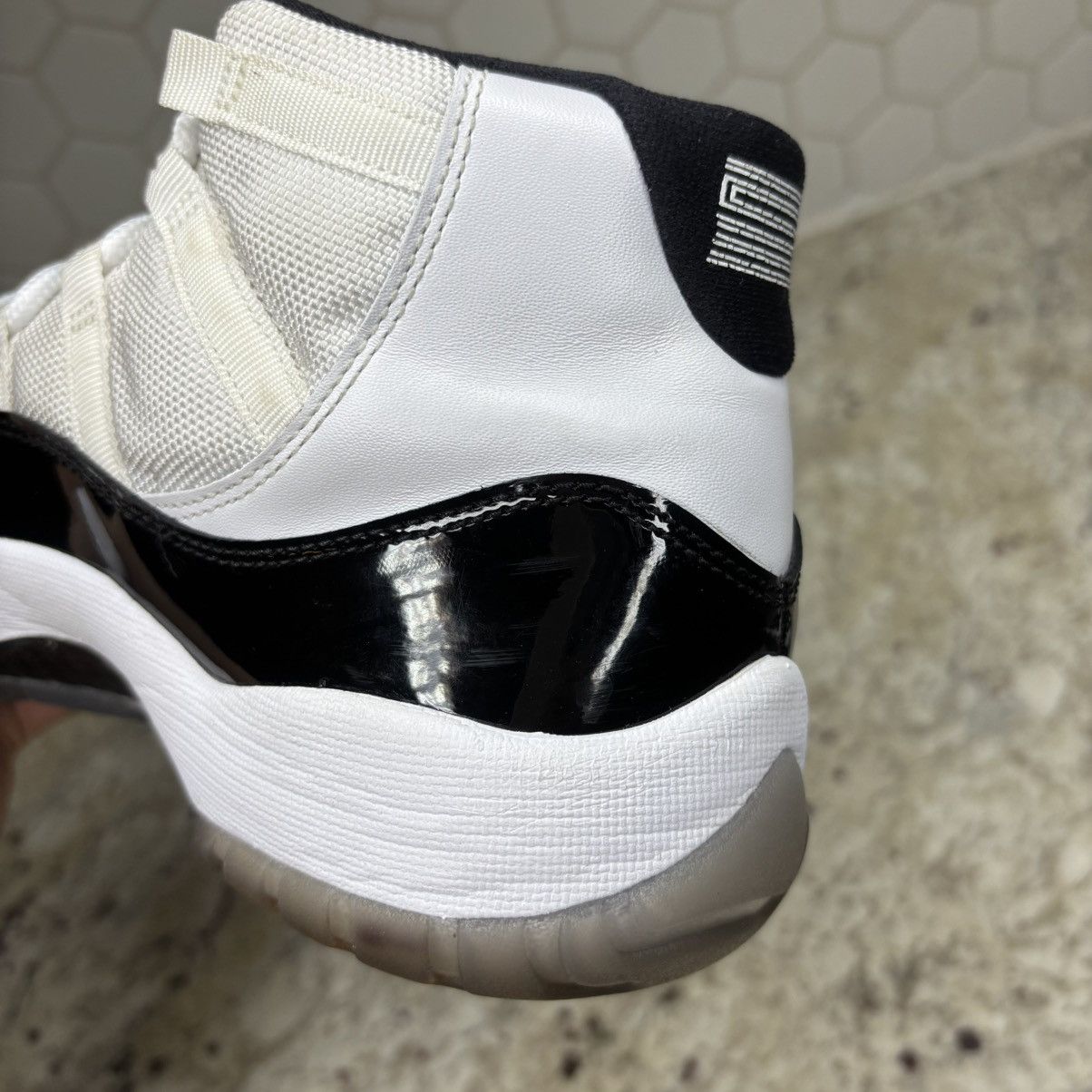 Jordan Brand Sizs 8.5 - Jordan 11 high concord 2011 OG All Worn Size US 8.5 / EU 41-42 - 20 Thumbnail