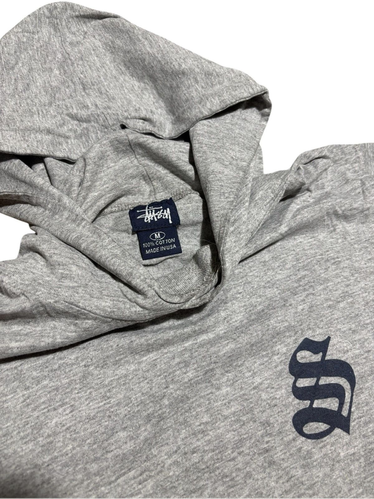 Stussy *THRIFTED* Stussy thin pullover with monogram logo Size US M / EU 48-50 / 2 - 3 Thumbnail