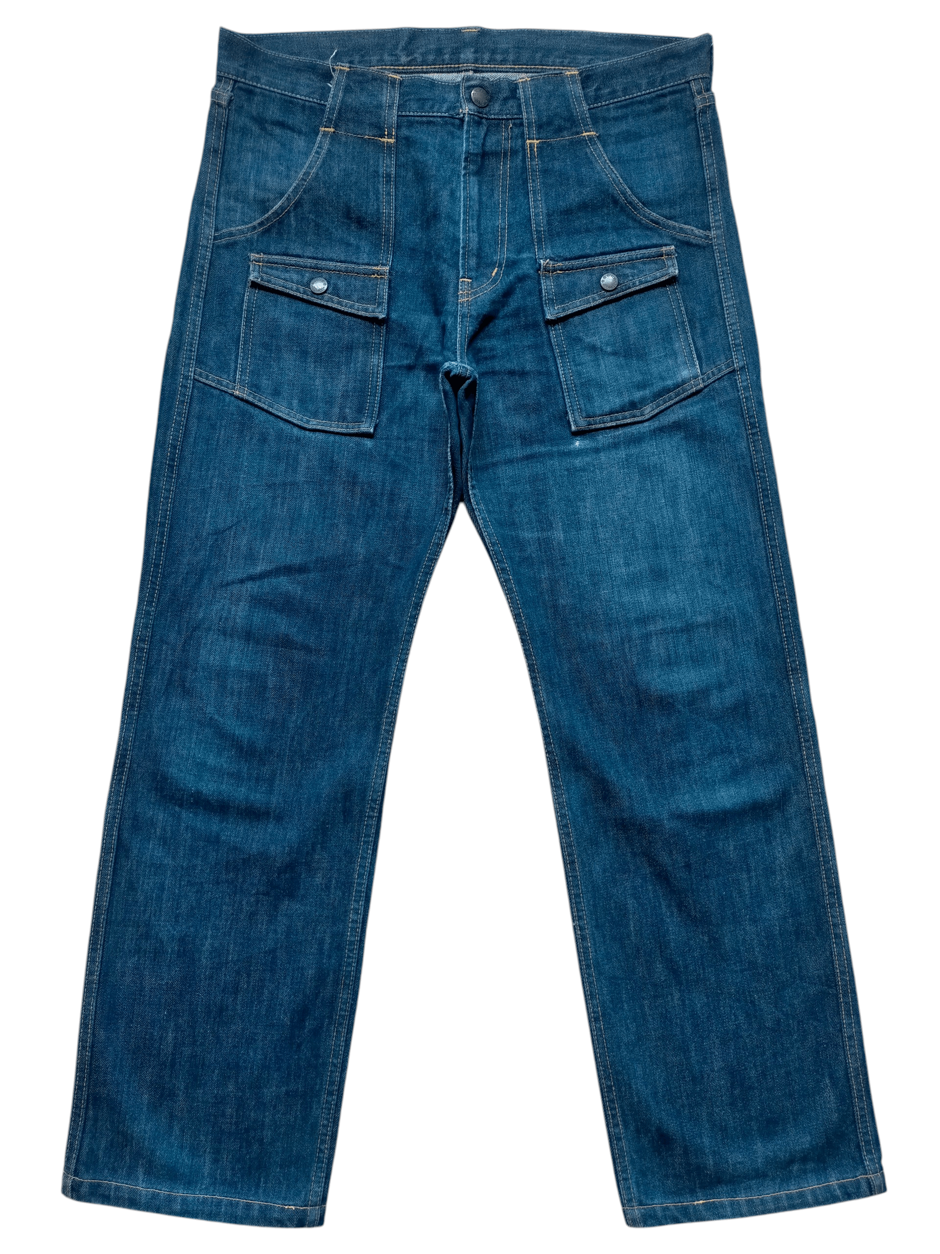 Studio D'Artisan Studio D'artisa Japan Bush Pants Jeans Size US 33 - 1 Thumbnail