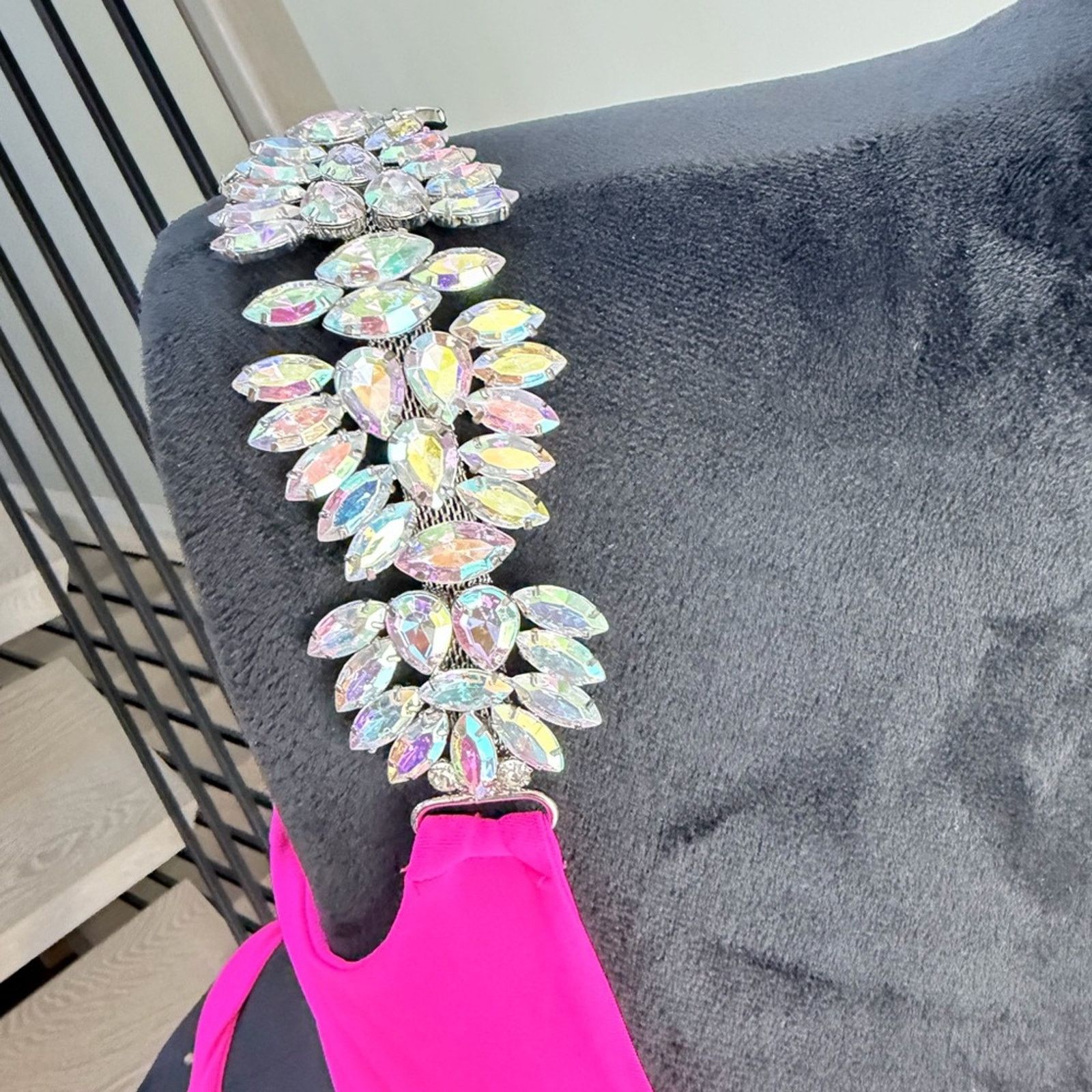 Other New Y2K Pink One-Shoulder 2 piece Swimsuit Bikini size S Size ONE SIZE - 8 Thumbnail