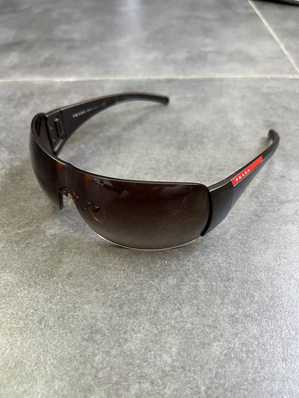 Prada × Vintage Vintage Prada Sport Luna Rossa Rare sunglasses Size ONE SIZE - 4 Thumbnail