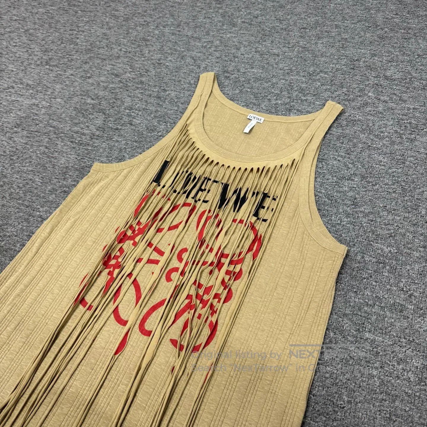 Loewe LOEWE Fringe Tank Dress M. Size M / US 6-8 / IT 42-44 - 3 Thumbnail