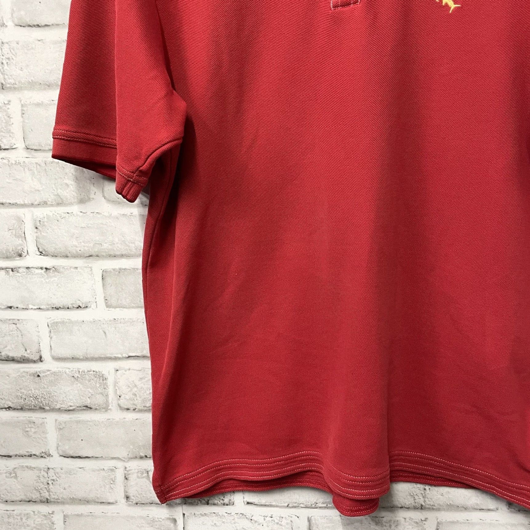 Tommy Bahama Tommy Bahama Red Cotton Polo Shirt Mens Size M Size US M / EU 48-50 / 2 - 3 Thumbnail