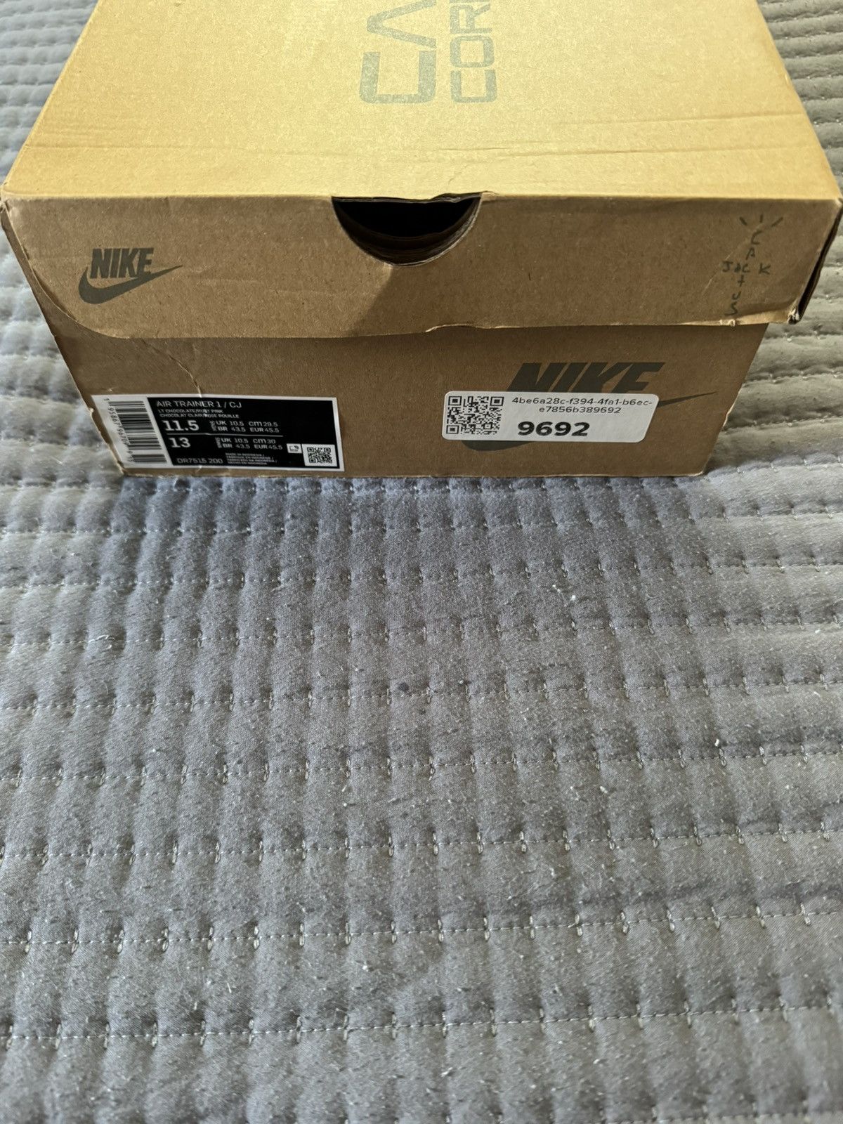 Travis Scott Travis Scott Air Trainer 1 Size US 11.5 / EU 44-45 - 3 Thumbnail