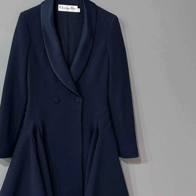 Dior Dior Long Tailored Outerwear Coat-2505 Size S / US 4 / IT 40 - 2 Thumbnail