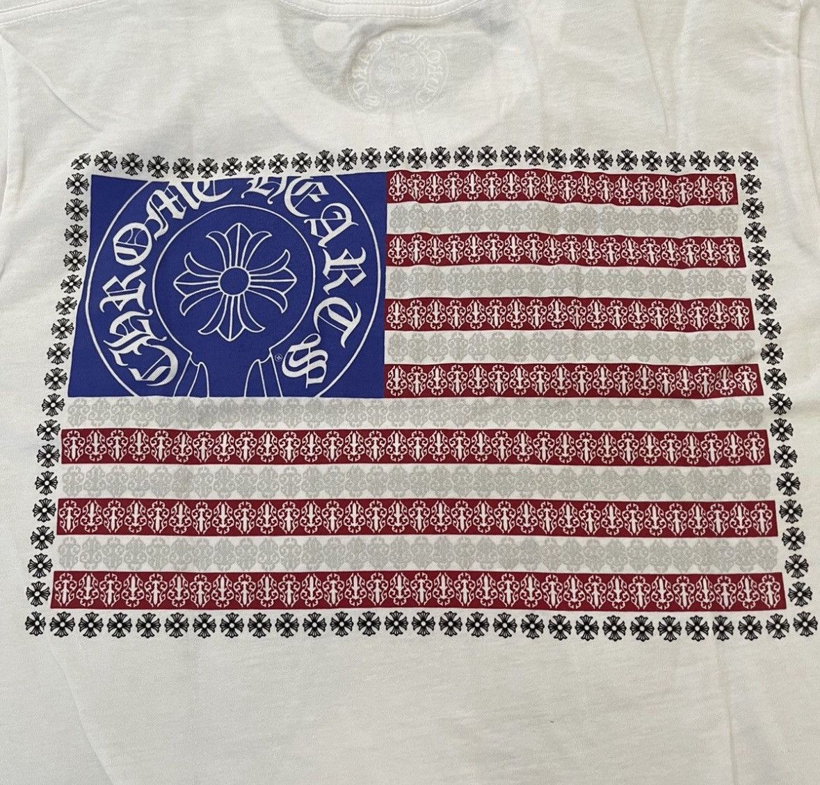 Chrome Hearts Chrome Hearts USA Flag Tee Size US L / EU 52-54 / 3 - 3 Thumbnail