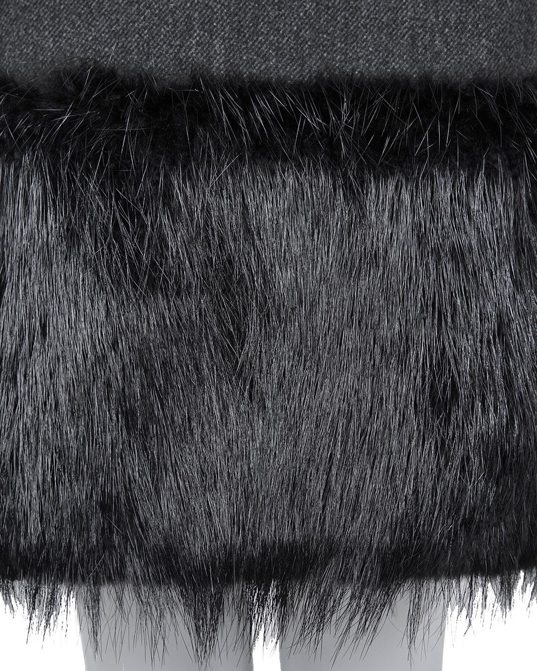 Prada Prada F/W2001 Wool Fur Dress Size S / US 4 / IT 40 - 7 Thumbnail