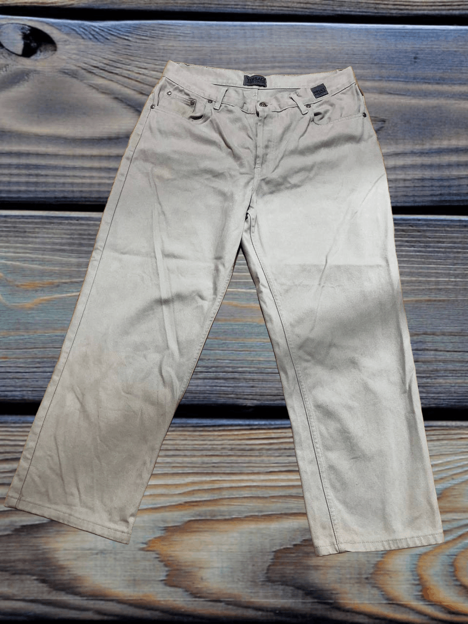 Versace Jeans Couture Vintage Versace Jeans Couture Straight Vintage Pants Size US 34 / EU 50 - 1 Thumbnail