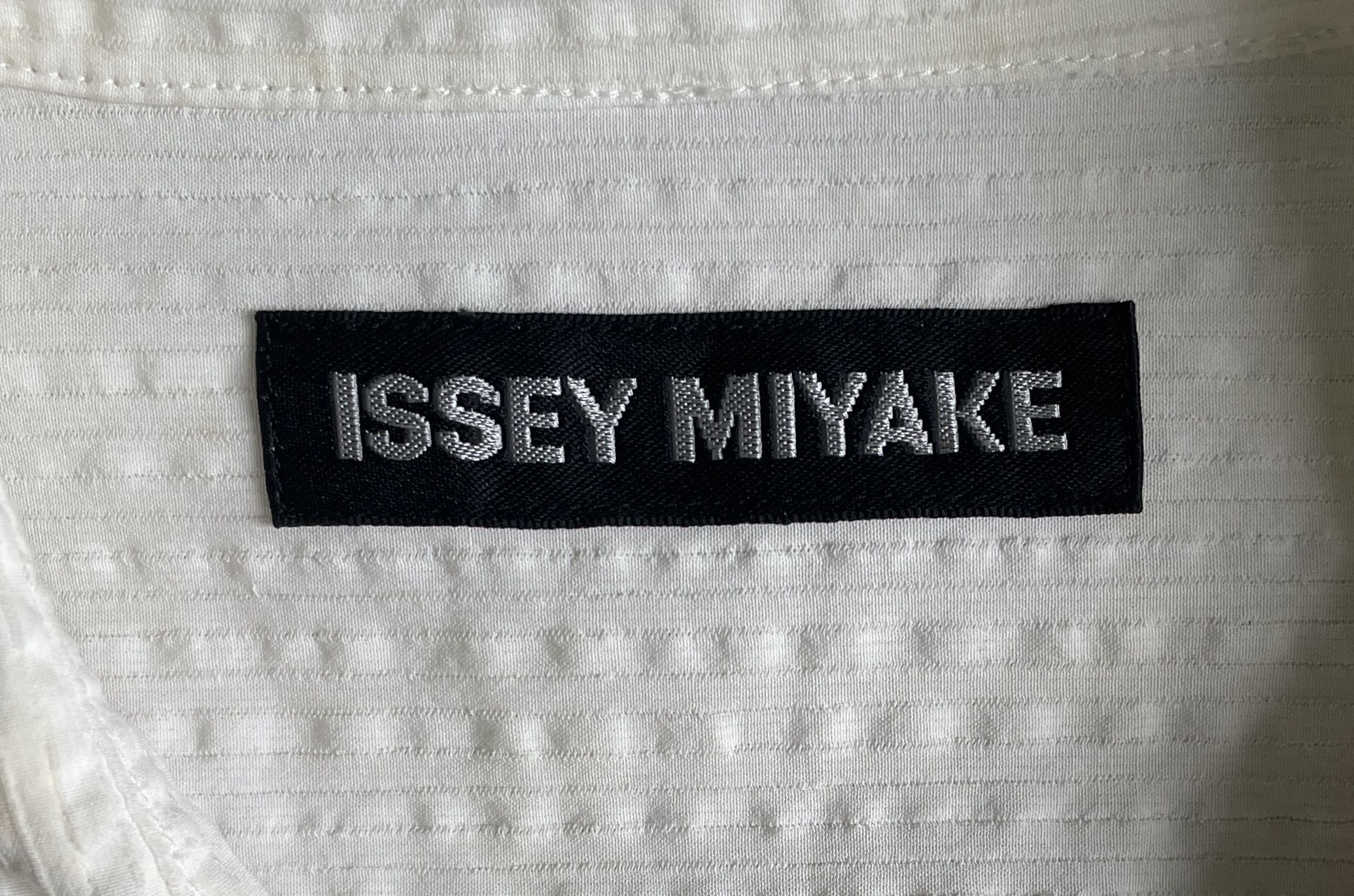 Issey Miyake ISSEY MIYAKE Classic White Short Sleeves Shirt Size US M / EU 48-50 / 2 - 4 Thumbnail