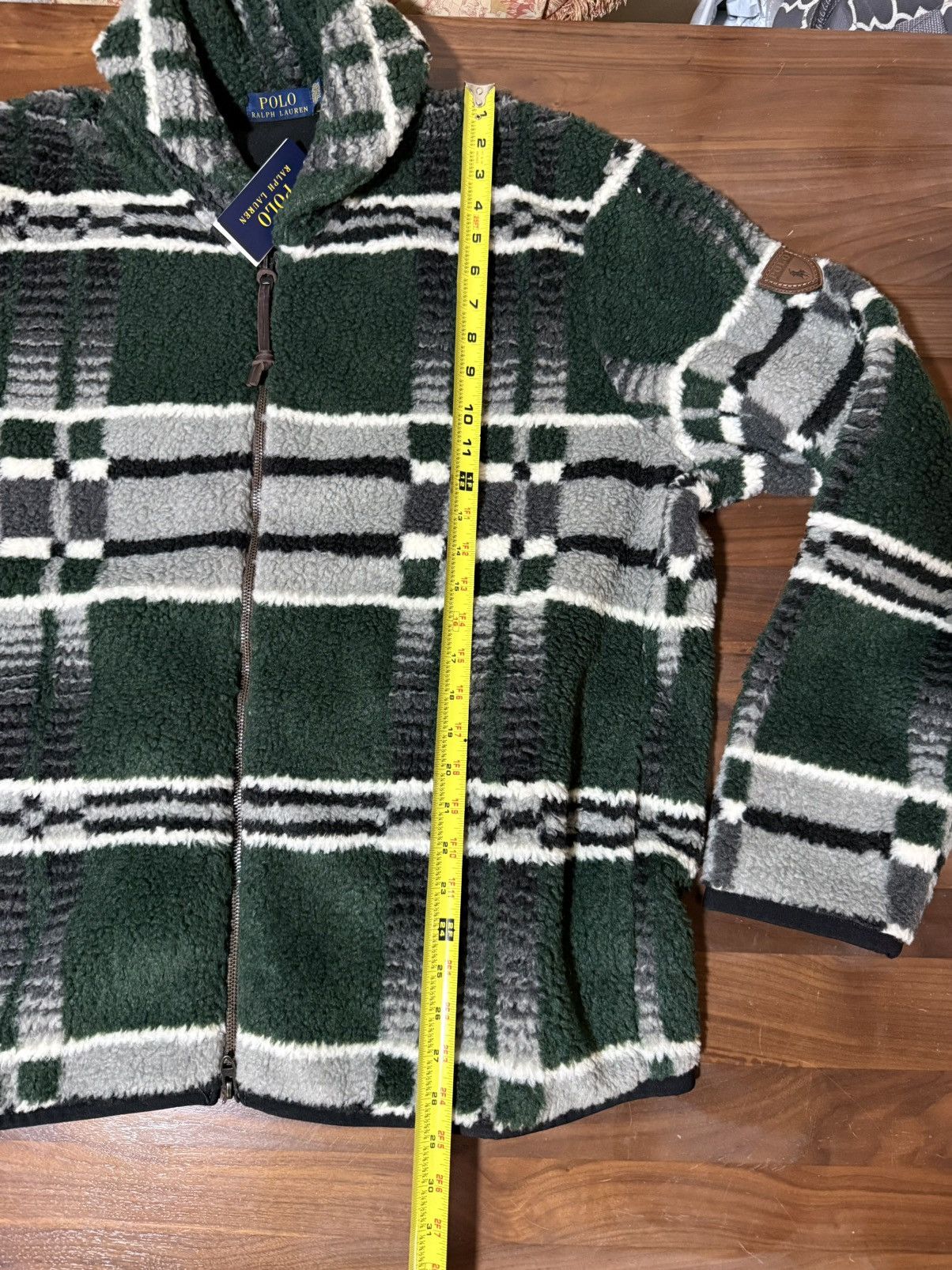 Polo Ralph Lauren Polo Ralph Lauren Geometric-Print Pile Fleece Jacket Size XL Size US XL / EU 56 / 4 - 10 Thumbnail