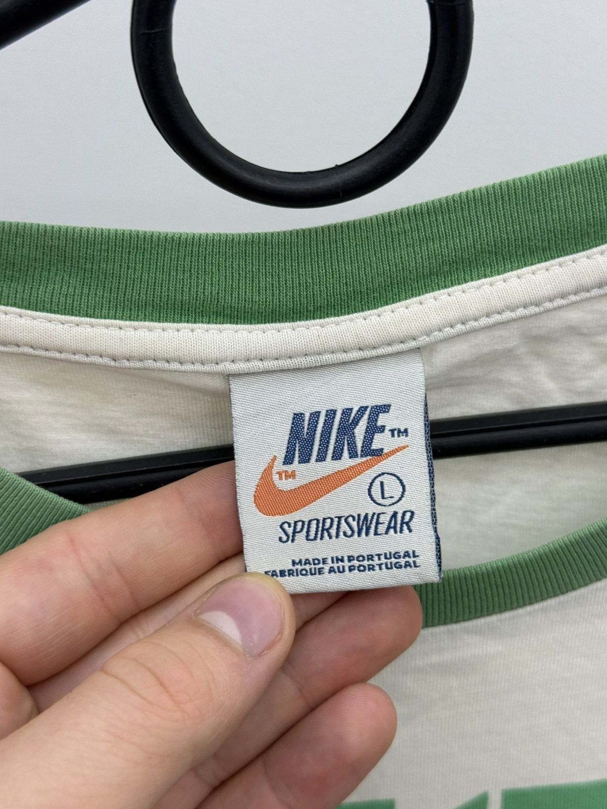 Nike Nike Limited Issue Rare Cotton T Shirt Size US L / EU 52-54 / 3 - 3 Thumbnail