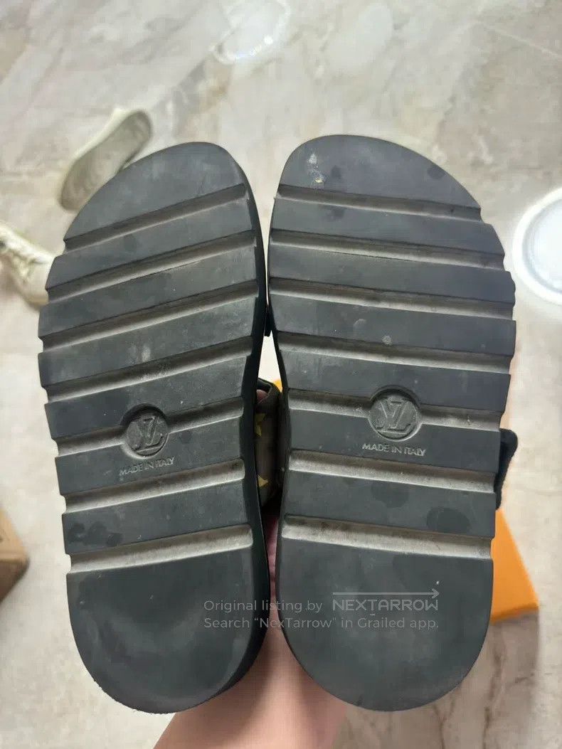 Louis Vuitton Louis Vuitton Presbyopic velcro slippers Size US 5.5 / EU 38 - 4 Thumbnail