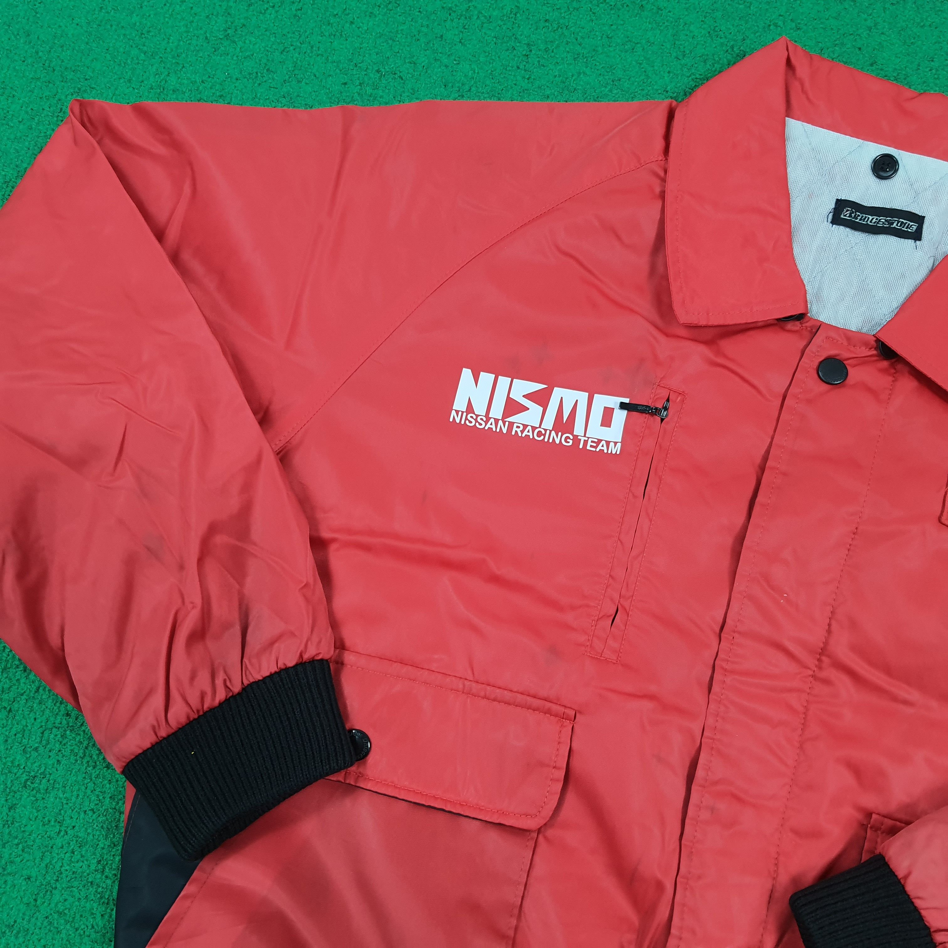 Japanese Brand Vintage NISMO Nissan Automotive Custom Bomber Jacket C309N17 Size US L / EU 52-54 / 3 - 11 Thumbnail