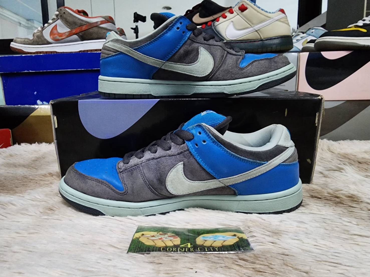 Nike Nike Sb Dunk Low Aqua Chalk Size US 10 / EU 43 - 7 Thumbnail