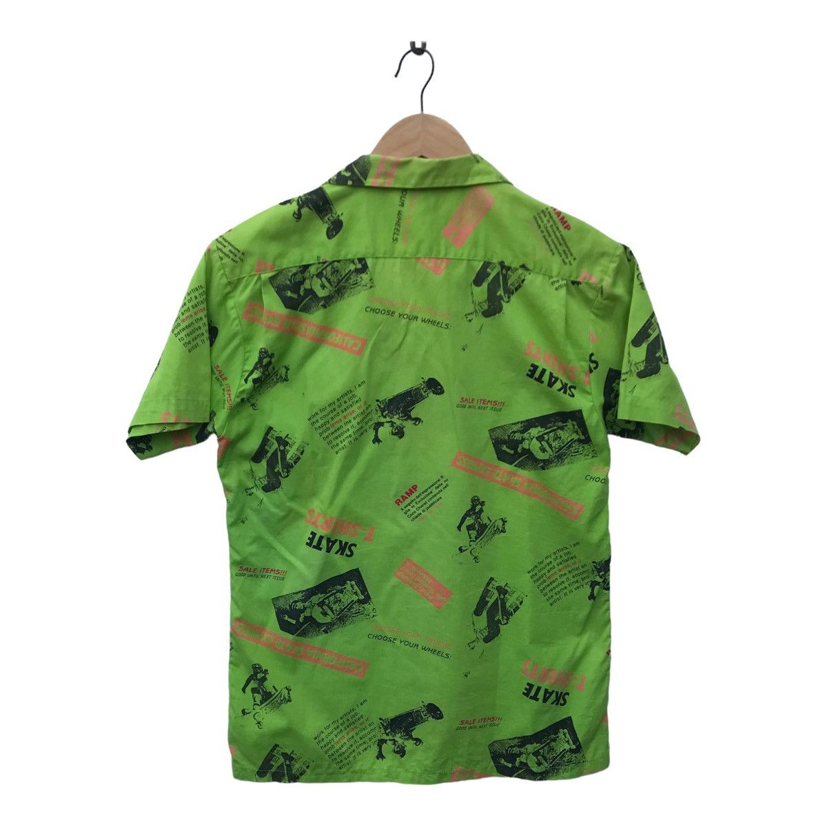 Vintage Vintage Overprinted Skate Button Down Altered Shirt Size US S / EU 44-46 / 1 - 10 Thumbnail