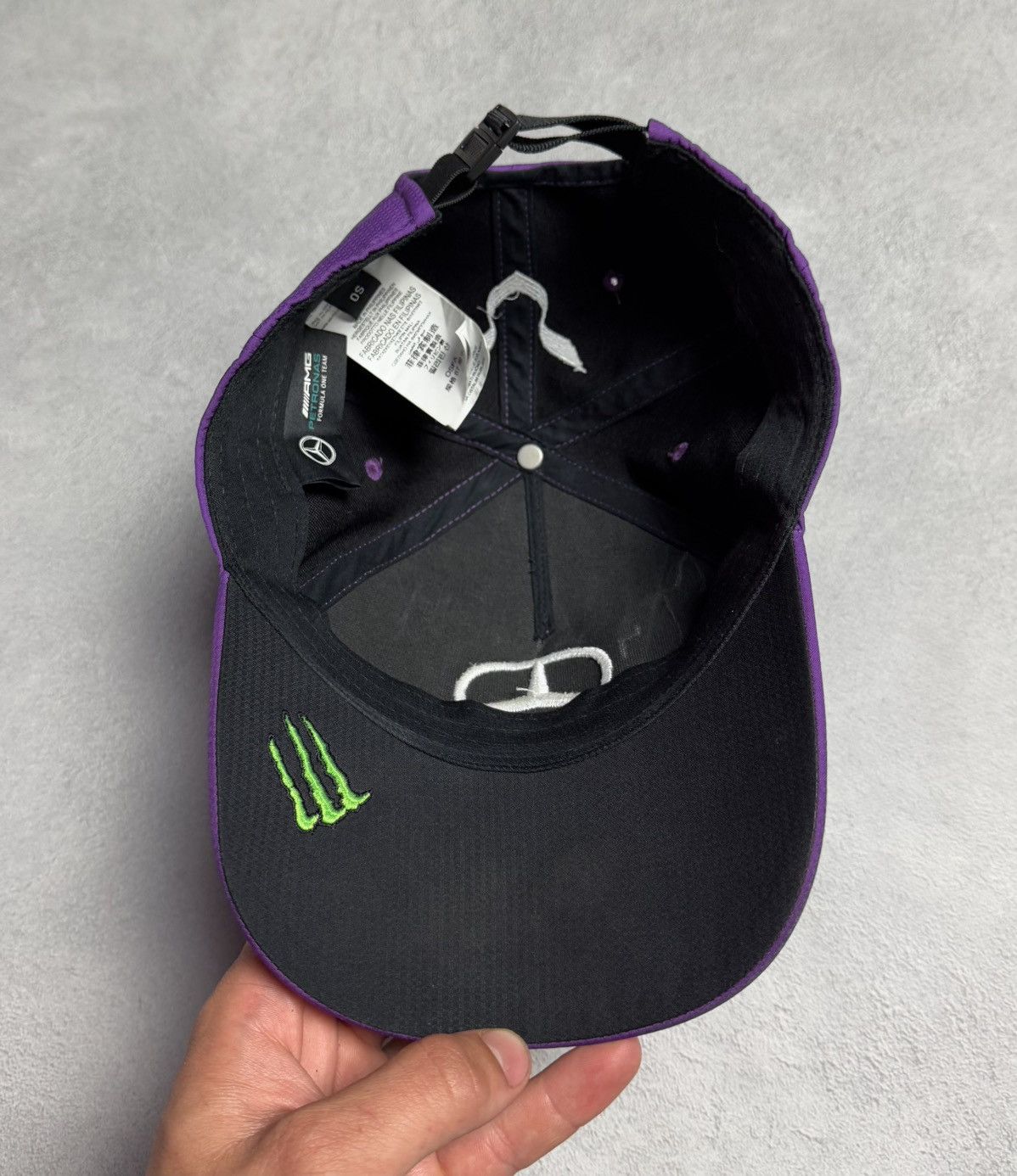 Formula 1 Mercedes AMG F1 Racing Team Adult Cap Hat Lewis Hamilton Size ONE SIZE - 8 Thumbnail