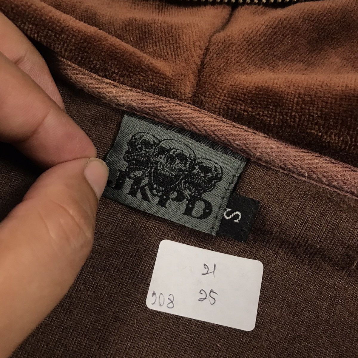Japanese Brand JKPD ROCK EMBROIDERY DESIGN FULL ZIPPER HOODIES JACKET Size US S / EU 44-46 / 1 - 11 Thumbnail
