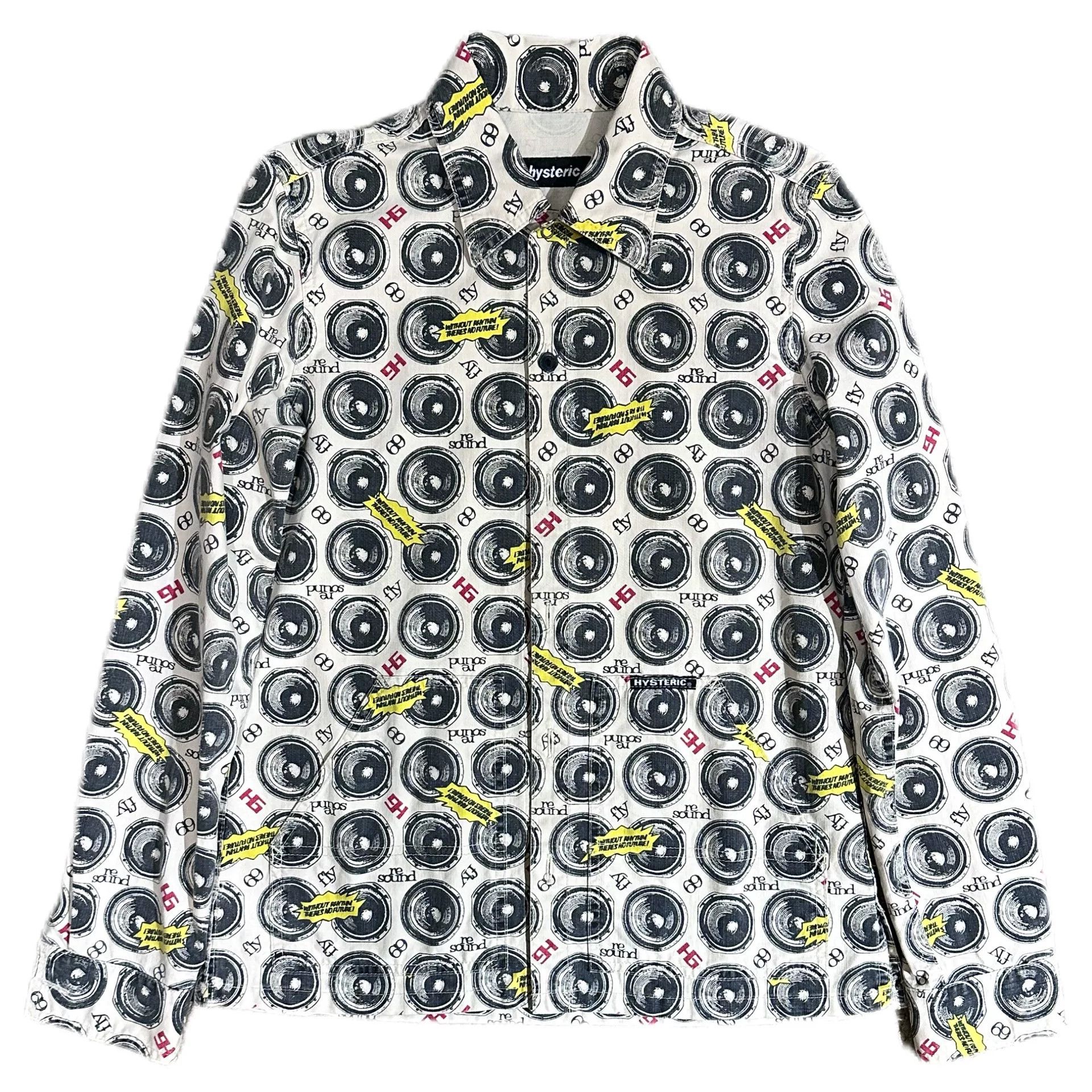 Hysteric Glamour Hysteric Glamour Printed Shirt Size US M / EU 48-50 / 2 - 1 Thumbnail