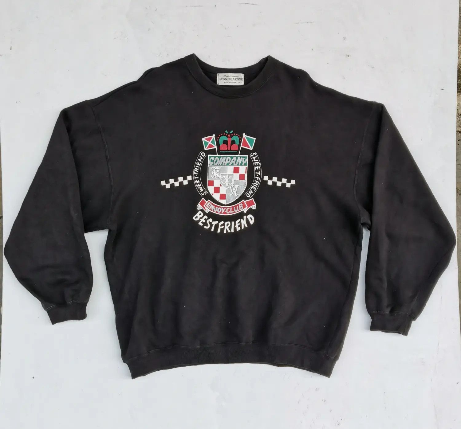 Other Grand Barone Company Enjoy Club Best Friend Sweatshirts Size US L / EU 52-54 / 3 - 1 Thumbnail