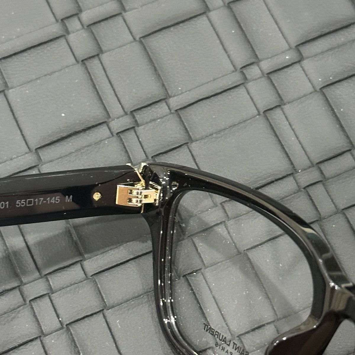 Yves Saint Laurent SAINT LAURENT SL M150/F 001 EYEGLASSES Size ONE SIZE - 7 Thumbnail
