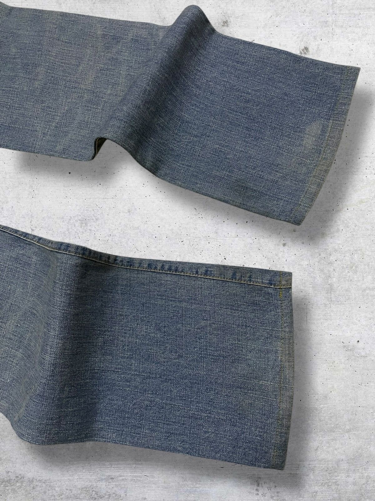 If Six Was Nine VINTAGE NANO UNIVERSE JAPAN DESIGNER MUDWASH RIPPED DENIM Size US 32 / EU 48 - 12 Thumbnail