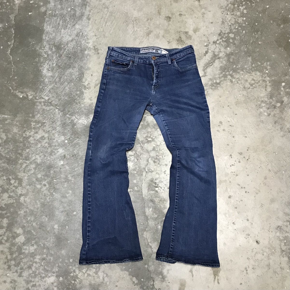 Vintage Parasuco Extreme Fit Flare Bell Bottom Jeans