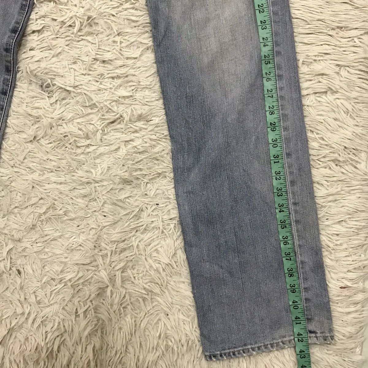 Japanese Brand Uniqlo Basic S-002 Regular Fit Straight Jenas Size US 30 / EU 46 - 19 Thumbnail