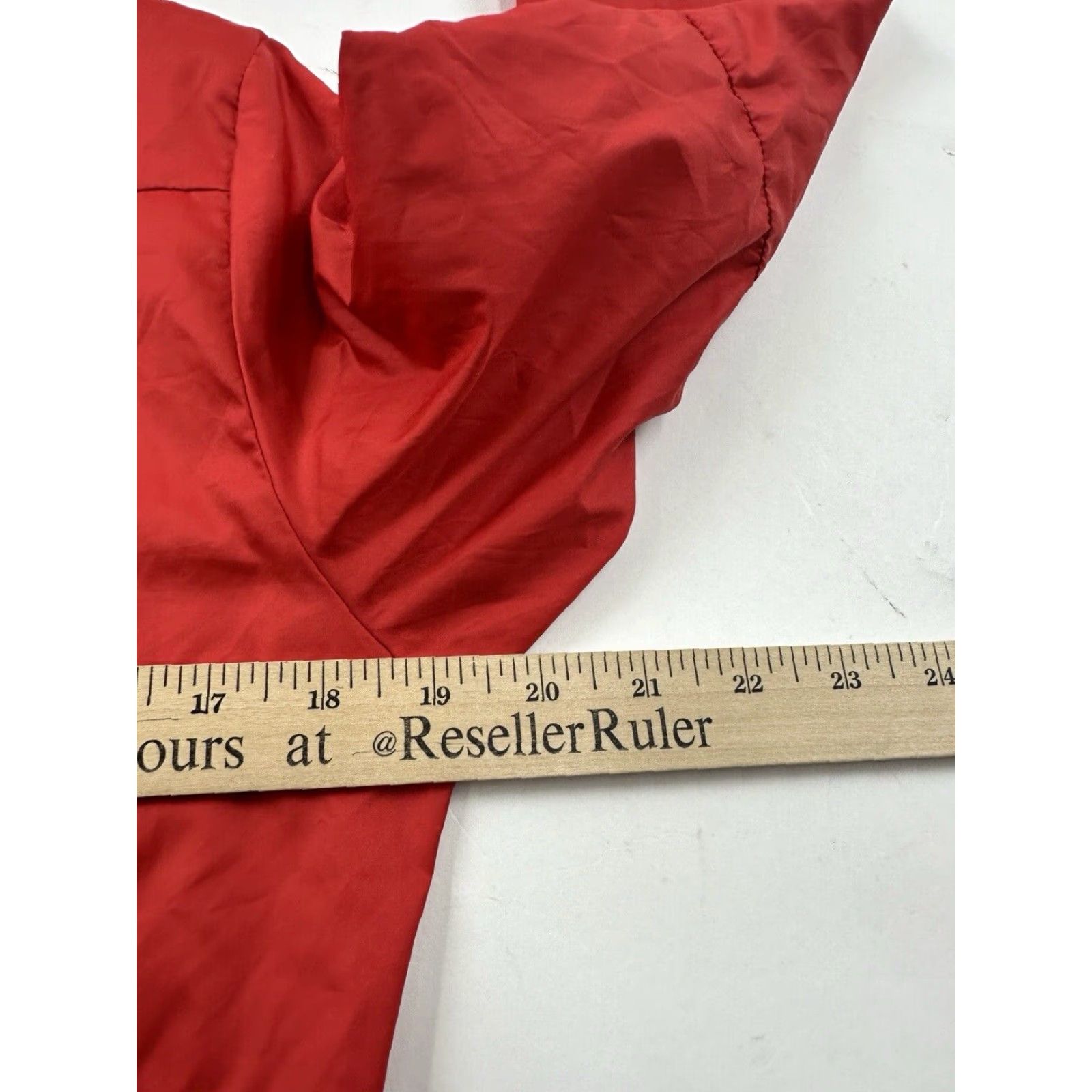 Nike Nike Jacket Womens Small Red Full Zip Hooded Rain Windbreaker La Salle College Womens Size S / US 4 / IT 40 - 7 Thumbnail