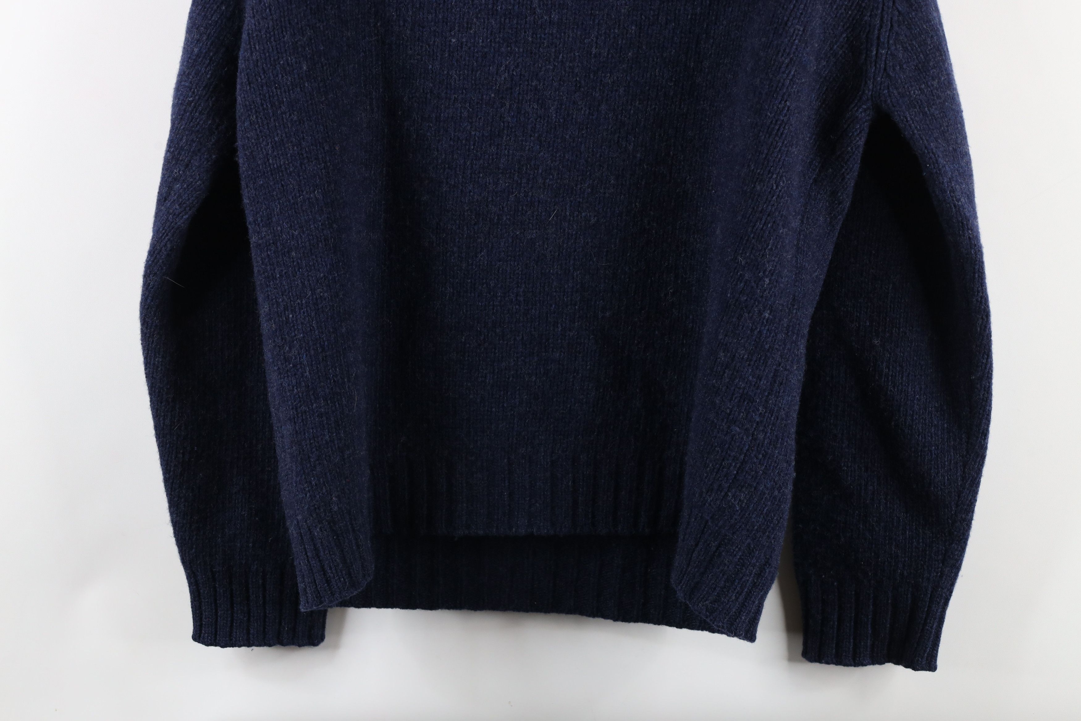 Vintage Vintage 90s Streetwear Chunky Ribbed Lambswool Knit Sweater Size US M / EU 48-50 / 2 - 9 Thumbnail
