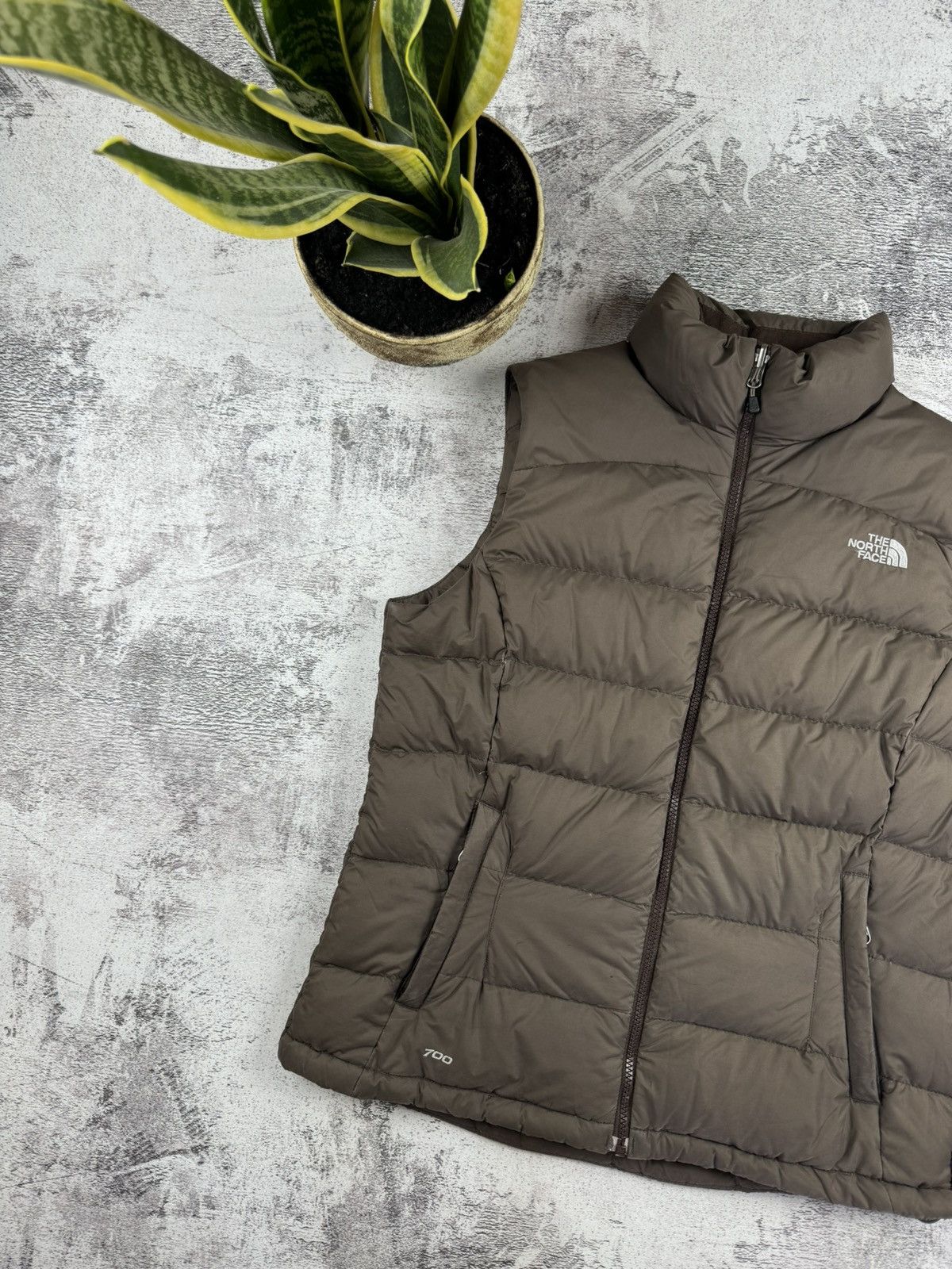 The North Face The North Face TNF Gorpcore 700 Down Puffer Brown Vest Jacket Size L / US 10 / IT 46 - 3 Thumbnail