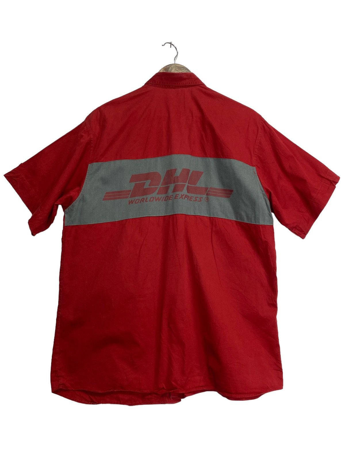 Vintage Vintage DHL Worldwide Express Shirt Size US L / EU 52-54 / 3 - 1 Thumbnail