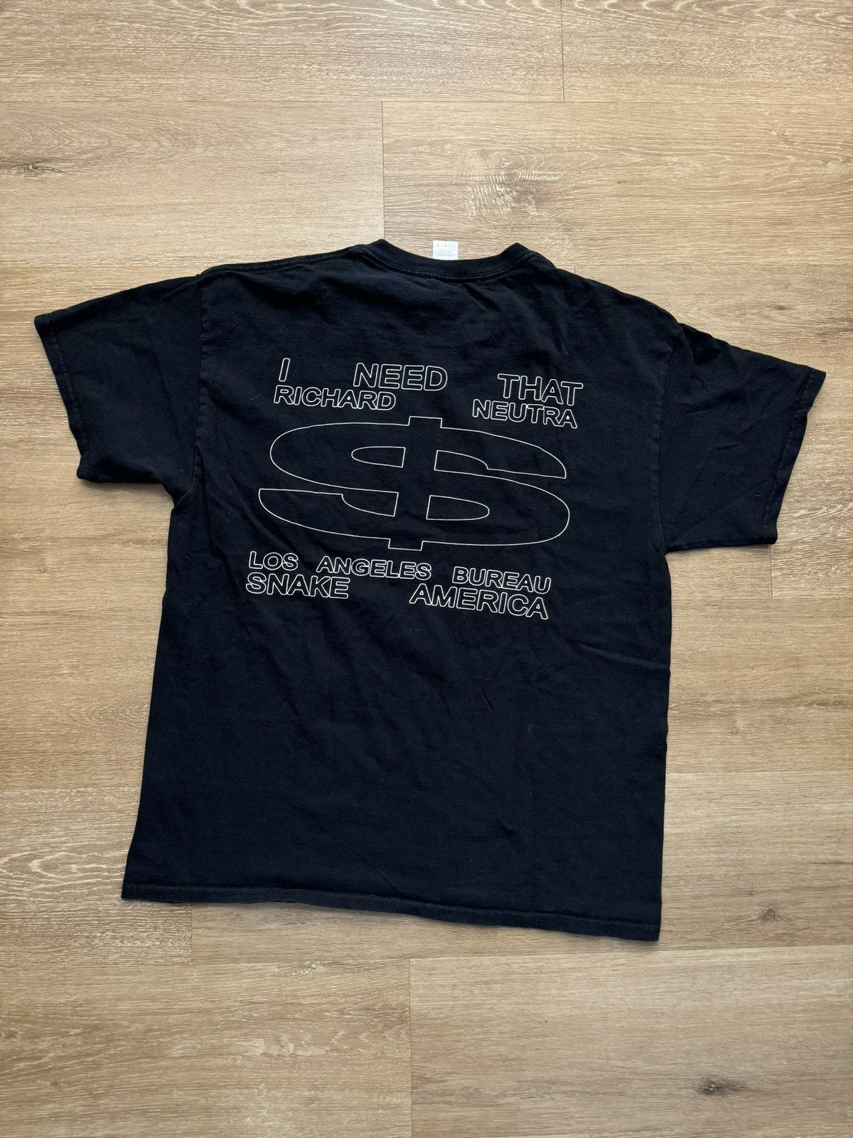 Los Angeles Apparel ‘I Need That Richard Neutra Money’ Vintage Pocket Tee Size US L / EU 52-54 / 3 - 7 Thumbnail