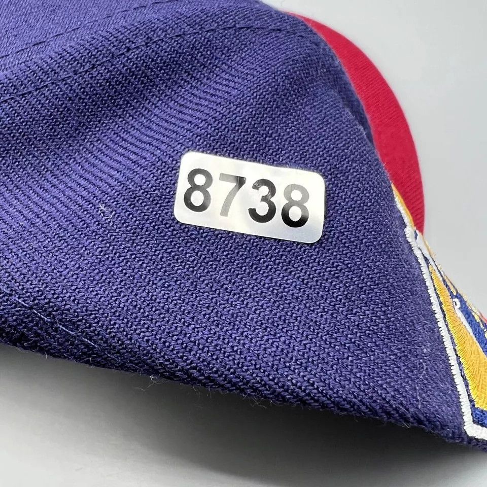 New Era Colorado Rockies Hat Men 7 5/8 Purple Red MLB Fitted Cap New Size ONE SIZE - 8 Thumbnail