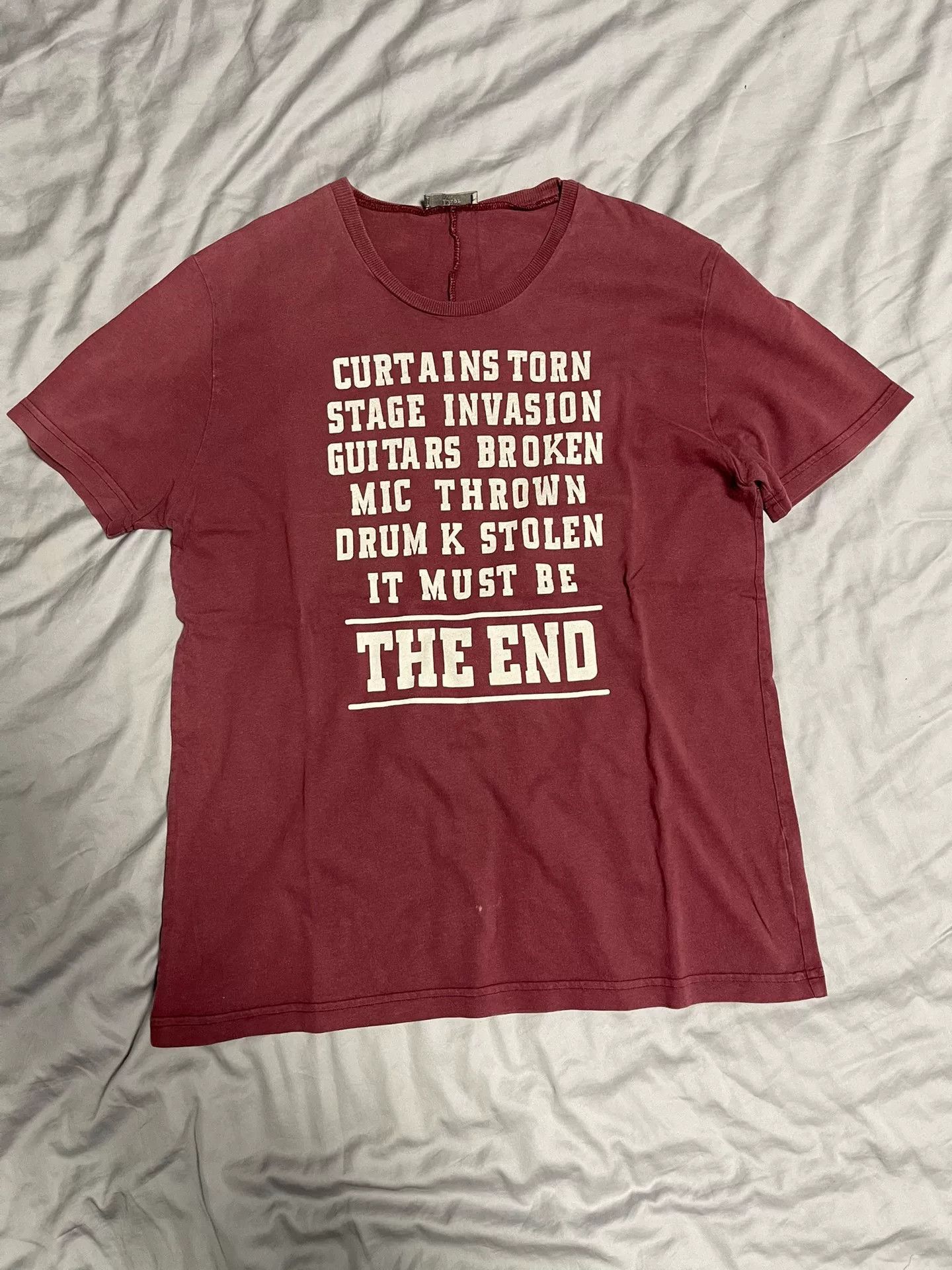 Dior × Hedi Slimane Dior homme “the end” t shirt | Grailed