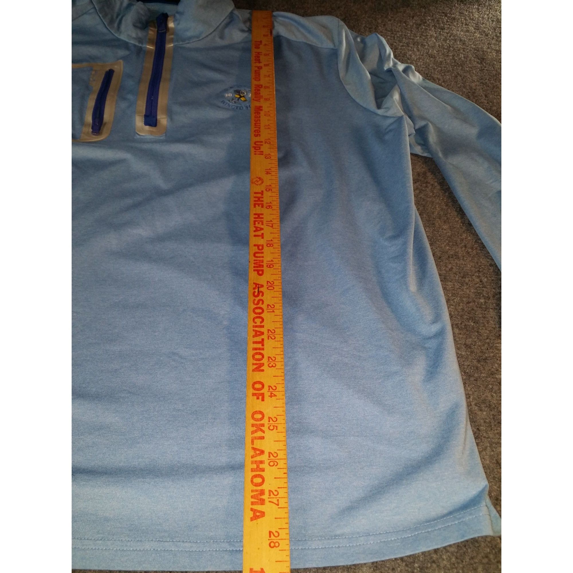 RLX Ralph Lauren RLX Ralph Lauren Pullover Shirt Men Sz XXL Blue US Open 2020 Size US XXL / EU 58 / 5 - 4 Thumbnail