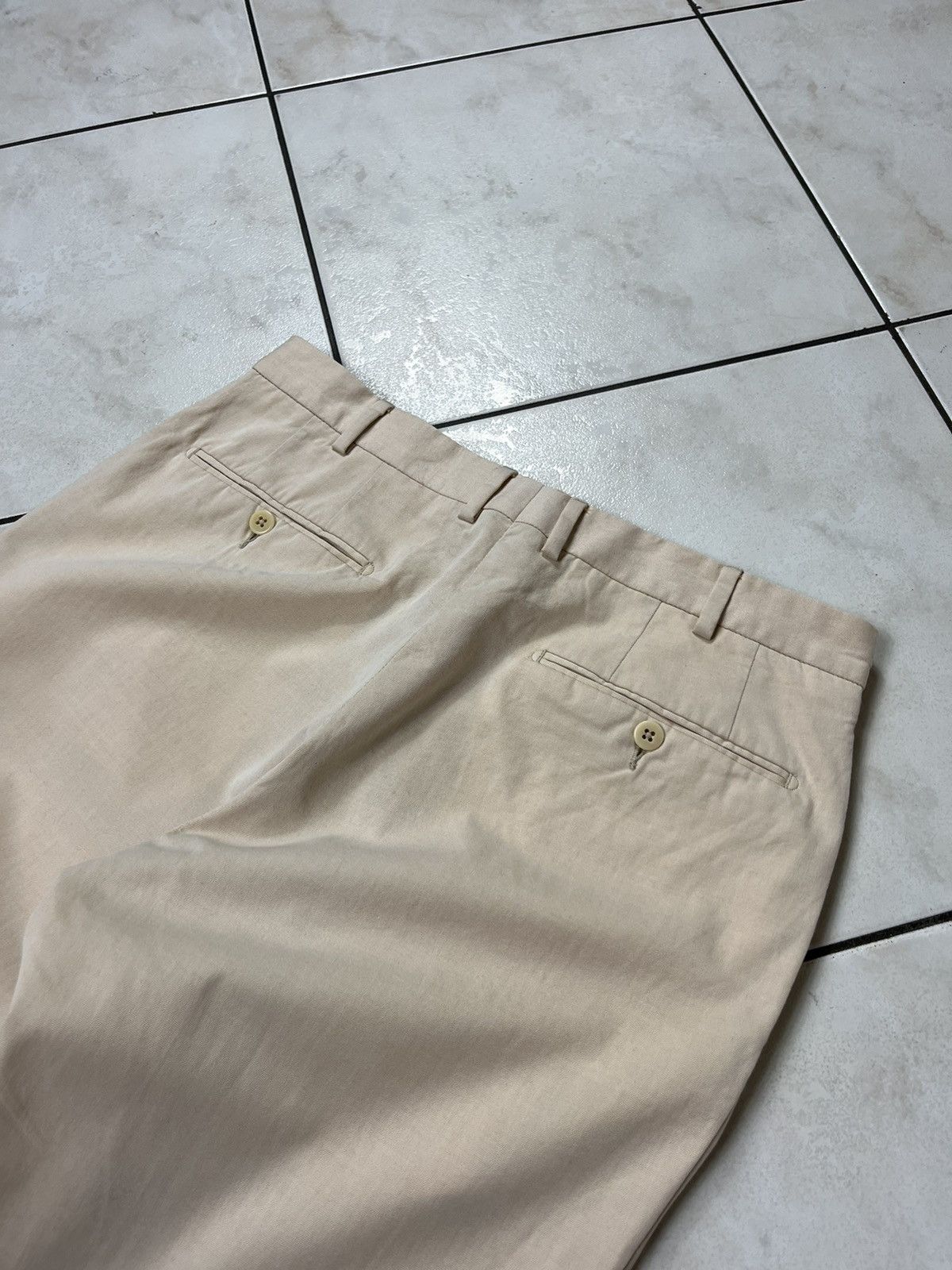 Ermenegildo Zegna Ermenegildo Zegna casual creased pants pleated trousers Size US 34 / EU 50 - 17 Thumbnail
