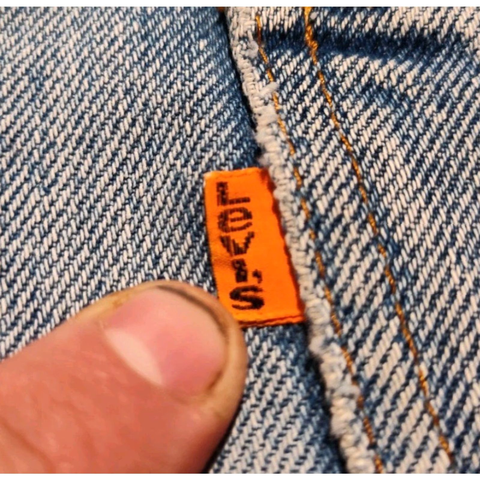 Levi's VINTAGE Levi's 517 Jeans Shorts - Denim Cut-Off Mid Rise 32" Waist Womens Blue 70s Grunge Summer Size 32" / US 10 / IT 46 - 3 Thumbnail