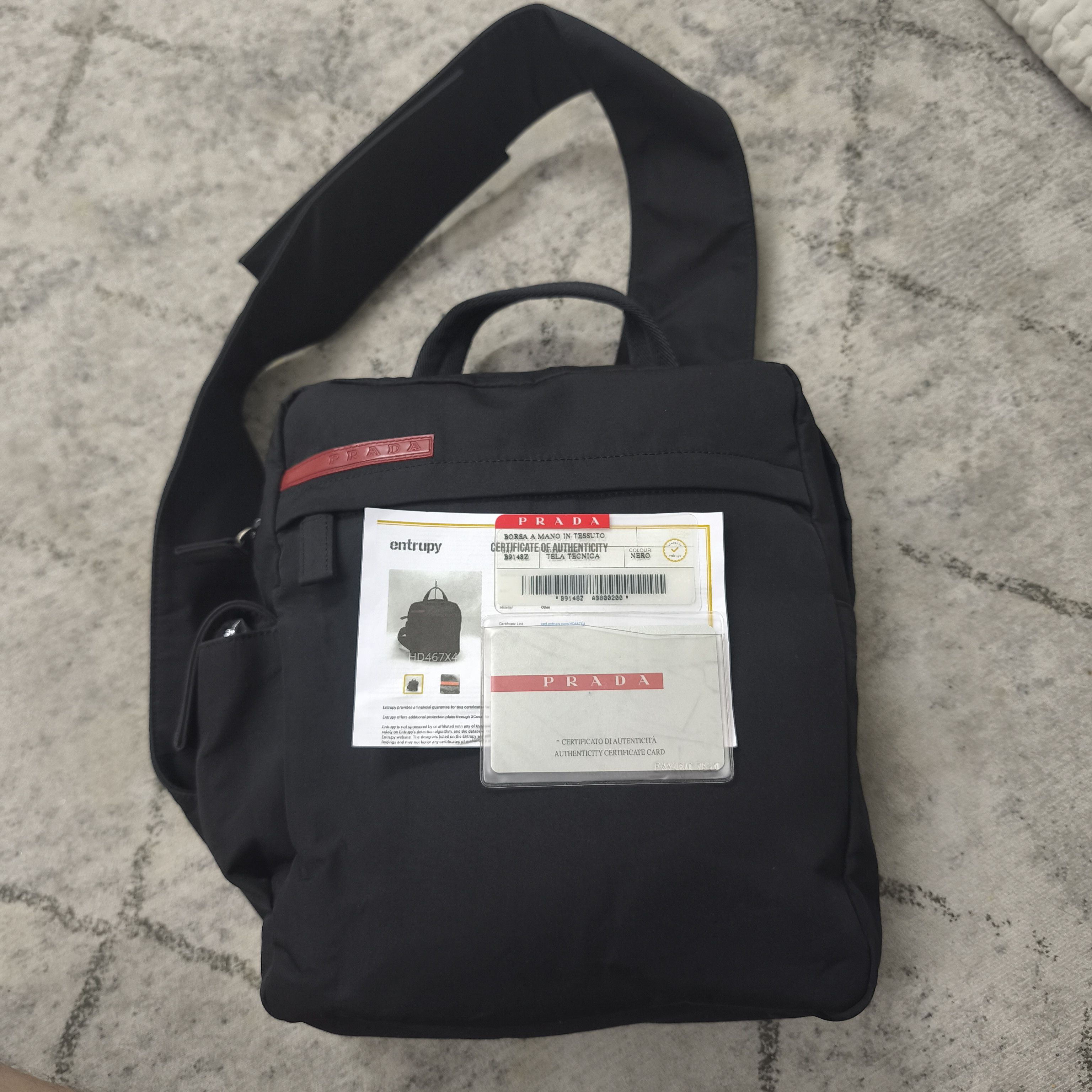Prada Sport / Linea Rossa shoulder / crossbody / messenger