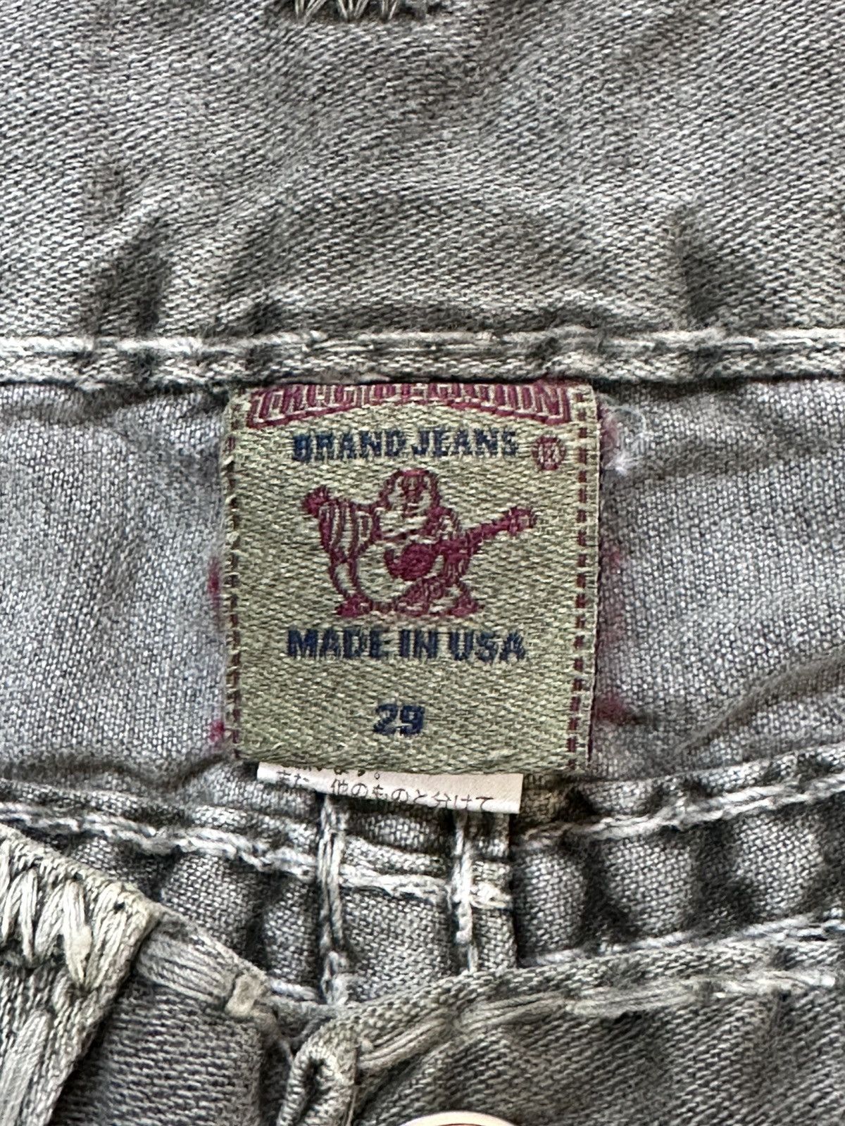 Supreme × True Religion Vintage True Religion Ricky Super T Grunge StraightLeg Denim Size US 31 - 10 Thumbnail