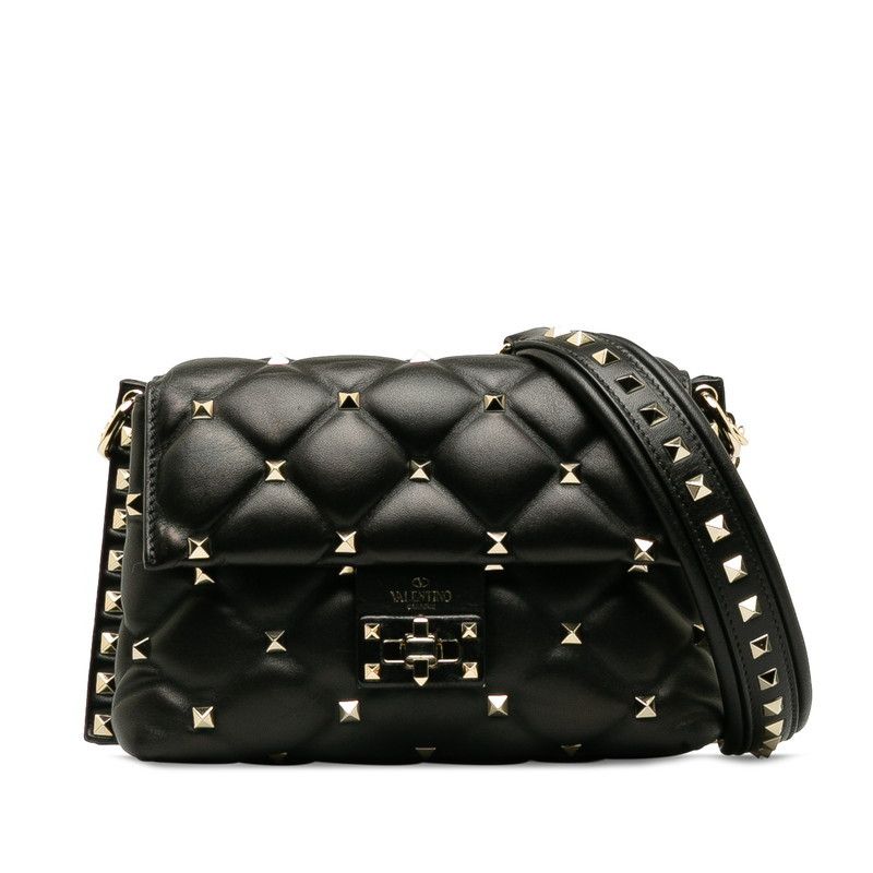 Valentino Valentino Valentino Leather Candy Studs Chain Shoulder Bag Leather Crossbody Bag in Very Good Condition Grailed