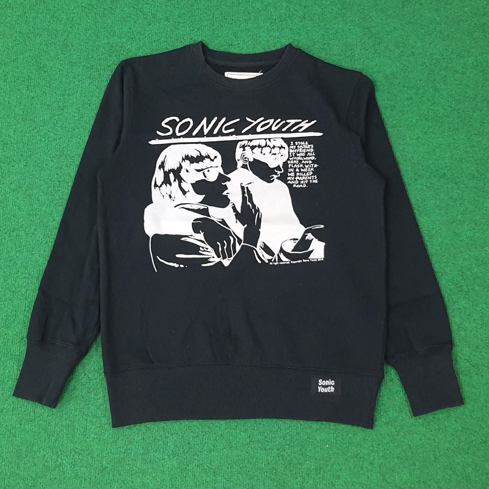 MOUSSY Vintage Sonic Youth Band by MOUSSY Sweatshirt C257N11 Size US XS / EU 42 / 0 - 1 Thumbnail