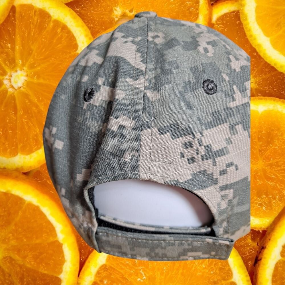 Other NRA Camo Hat Military Eagle Embroidered Baseball Cap Hunting Size ONE SIZE - 5 Thumbnail