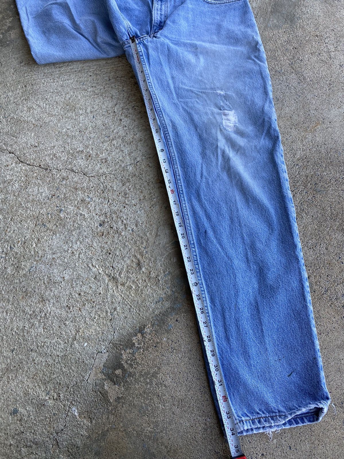 Levi's × Vintage Vintage 1990s Loose Fit Tapered Levi’s 560 Jeans Size US 36 / EU 52 - 17 Thumbnail