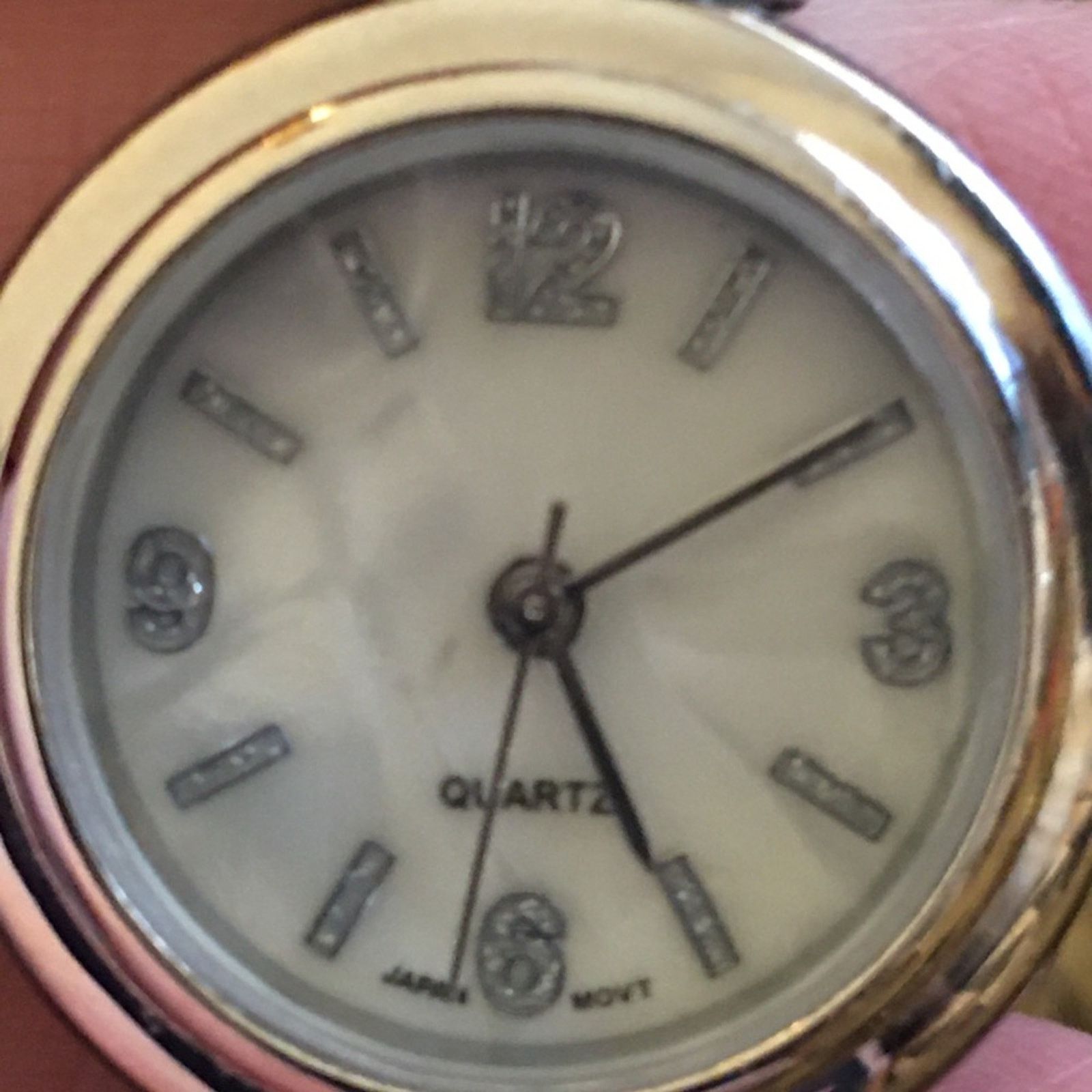 Jewelry Ladies shiny silver rhinestone accent cuff watch Size ONE SIZE - 9 Thumbnail