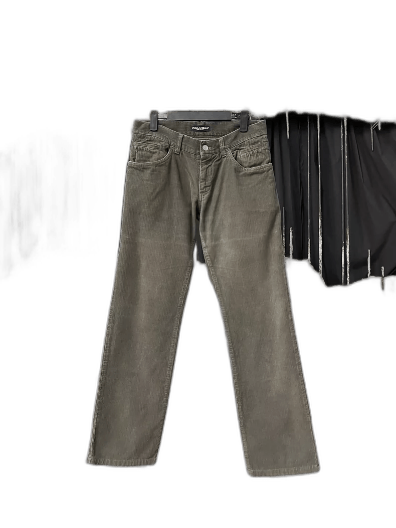 Dolce & Gabbana Dolce & Gabbana Corduroy Pants Size 46 Size US 44 / EU 60 - 1 Thumbnail