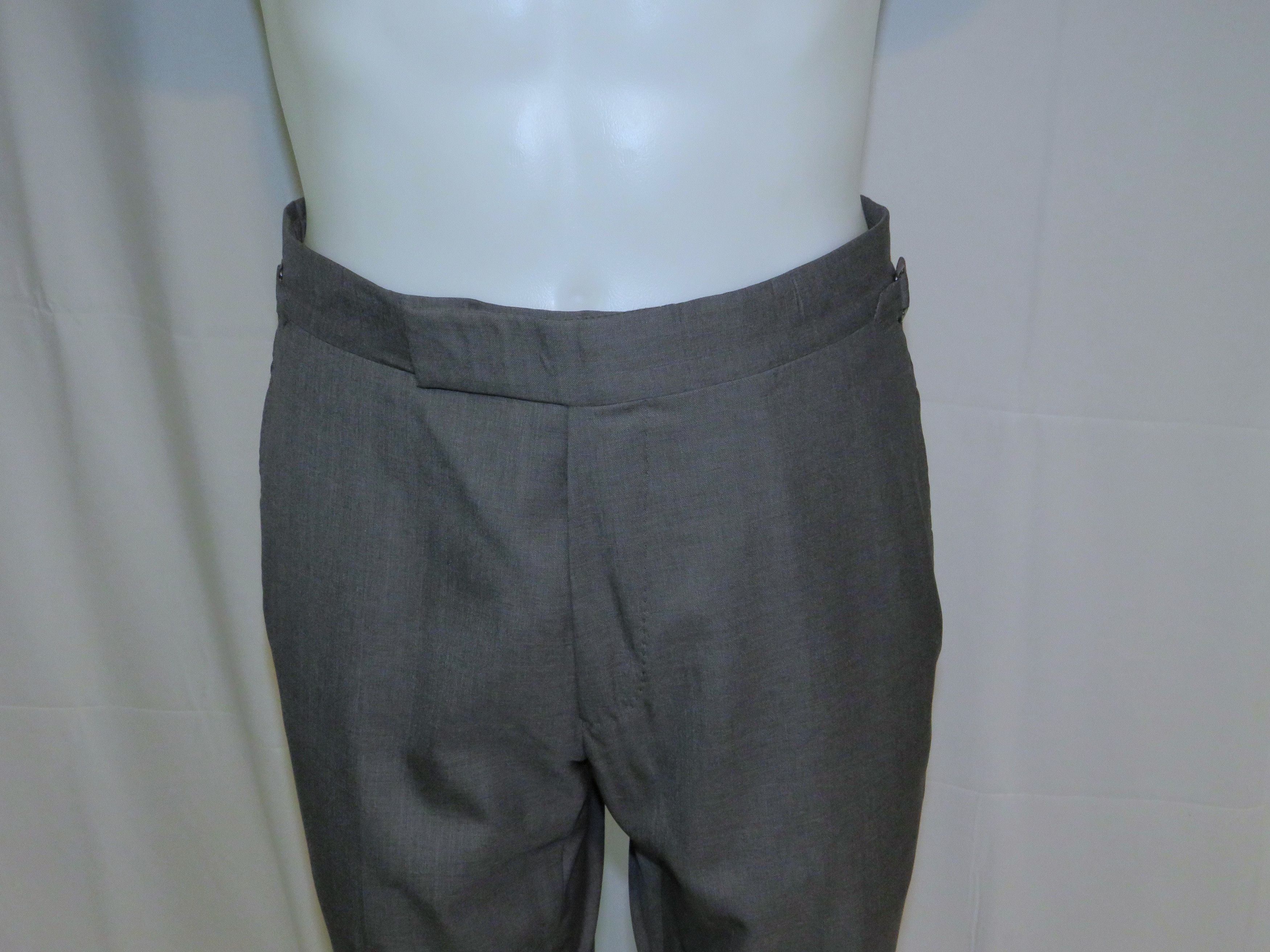 Tom Ford Shelton Current Silk Blend Solid Gray Two Button Suit 38R Size 38R - 14 Thumbnail