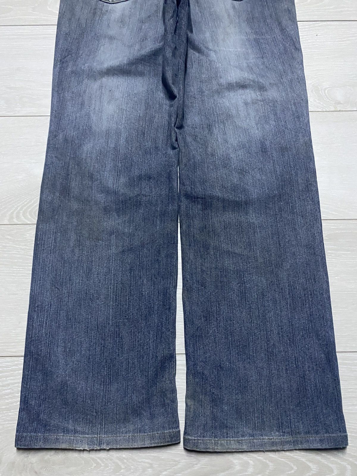 Big John Vintage Big John Japan Grunge Distressed Repair Jeans Size US 30 / EU 46 - 6 Thumbnail