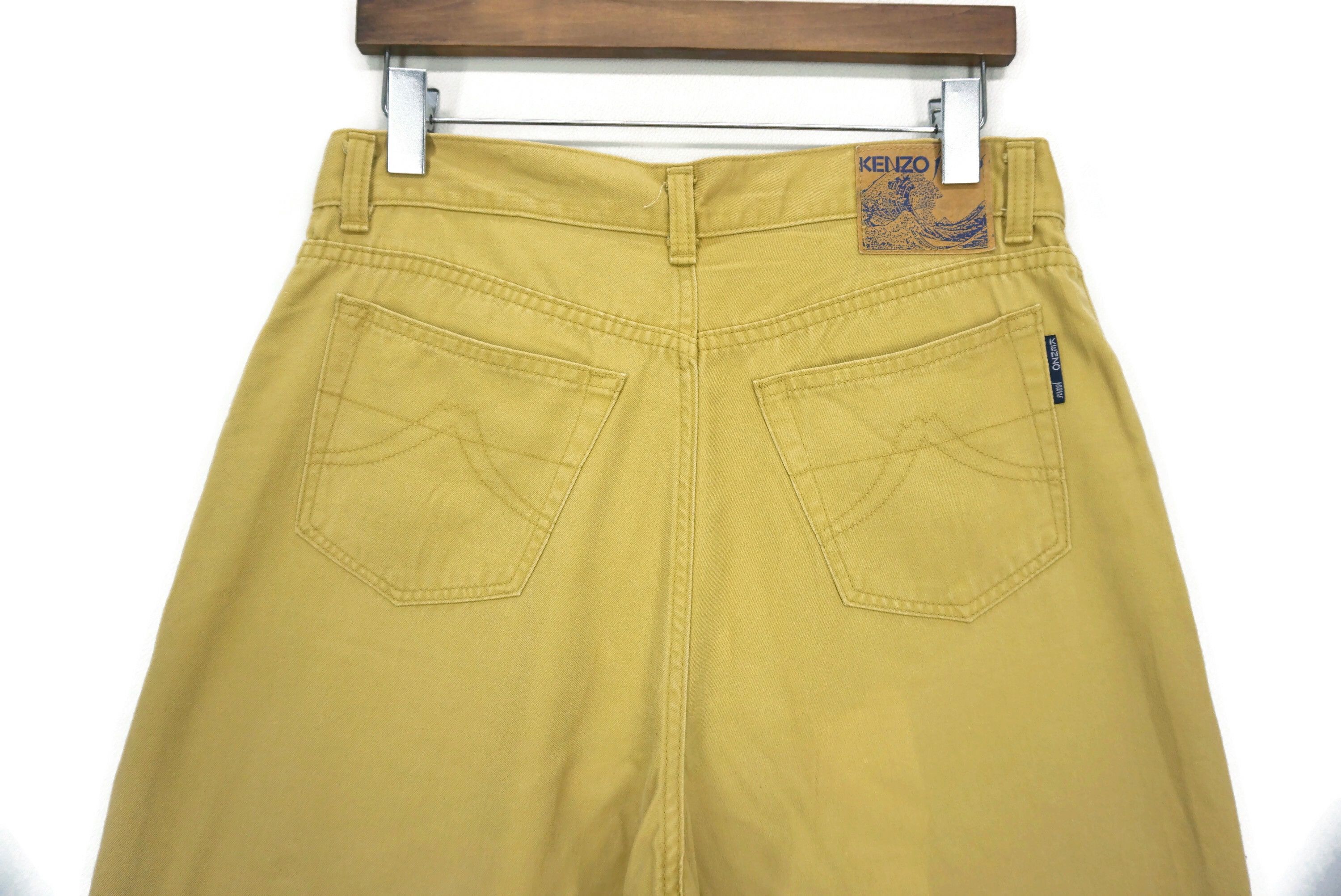 Japanese Brand Vintage Kenzo Jeans fits W33xL35.5 High Waisted Pants Size US 31 - 10 Thumbnail