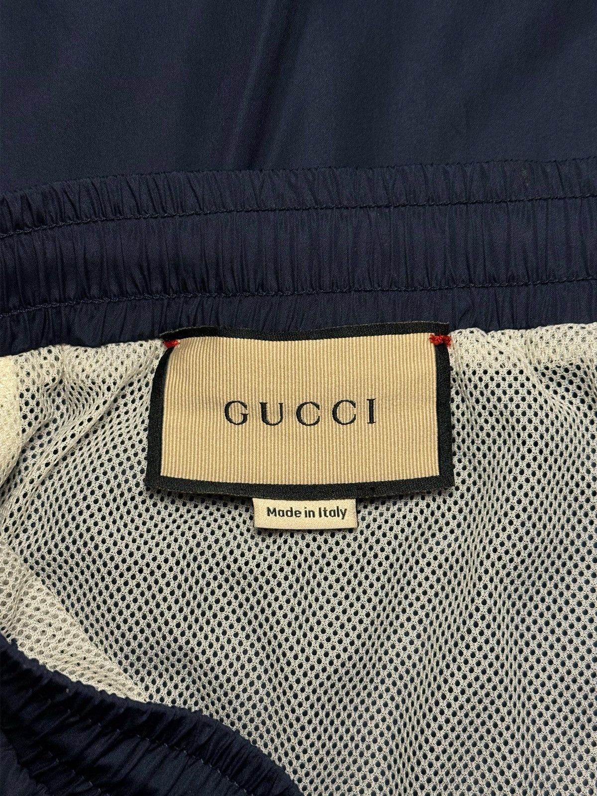 Gucci Gucci tape detail nylon back logo track pants Size US 32 / EU 48 - 4 Thumbnail